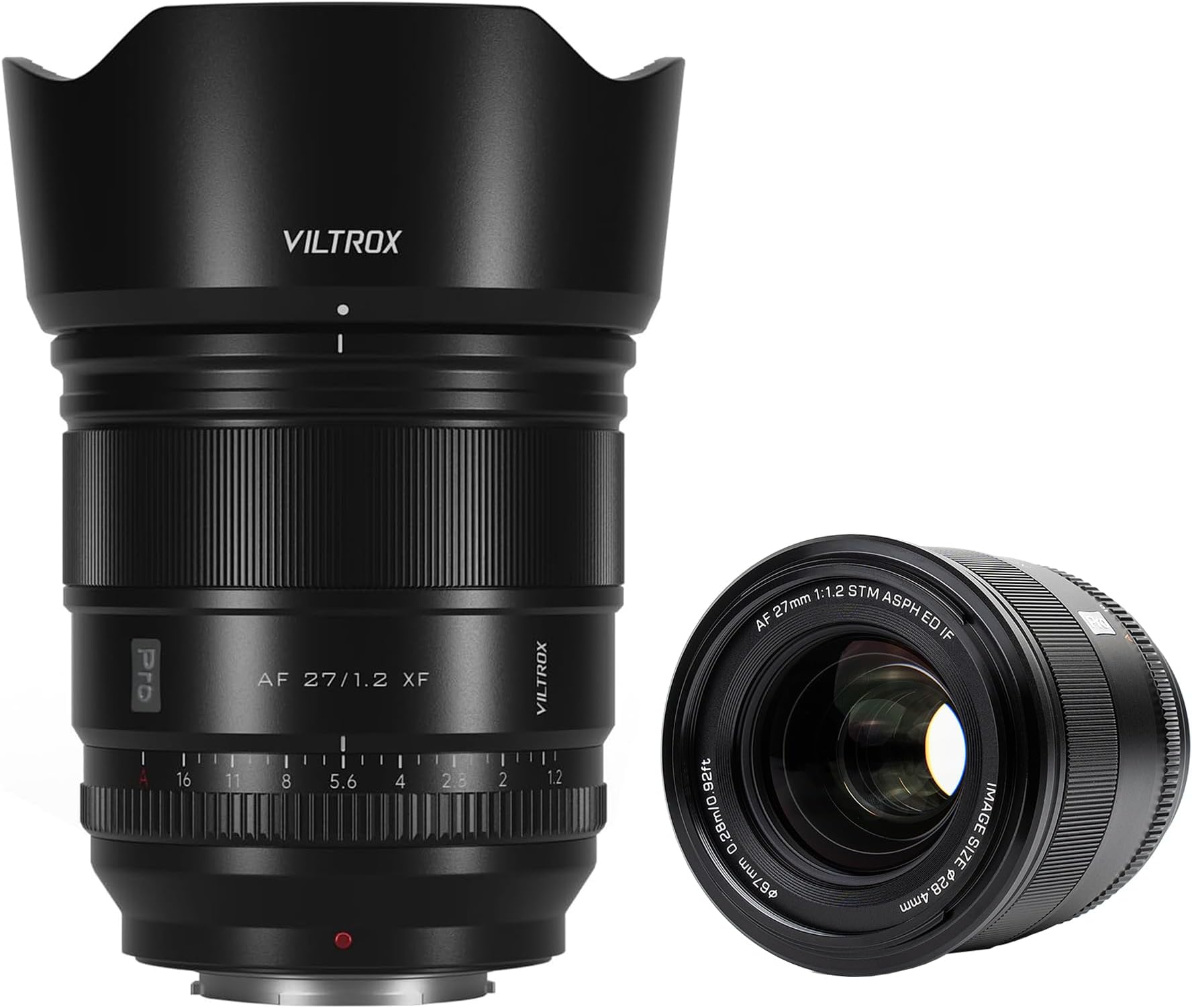 PRO 27mm F1.2 XF APS-C Auto Focus Lens for Fujifilm x Mount, Compatible with Fuji X-Mount Mirrorless XH2S XH2 XT5 XT4 XT3 XS20 XT30 II XT200