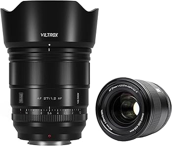 Amazon.com : VILTROX PRO 27mm F1.2 XF APS-C Auto Focus Lens for