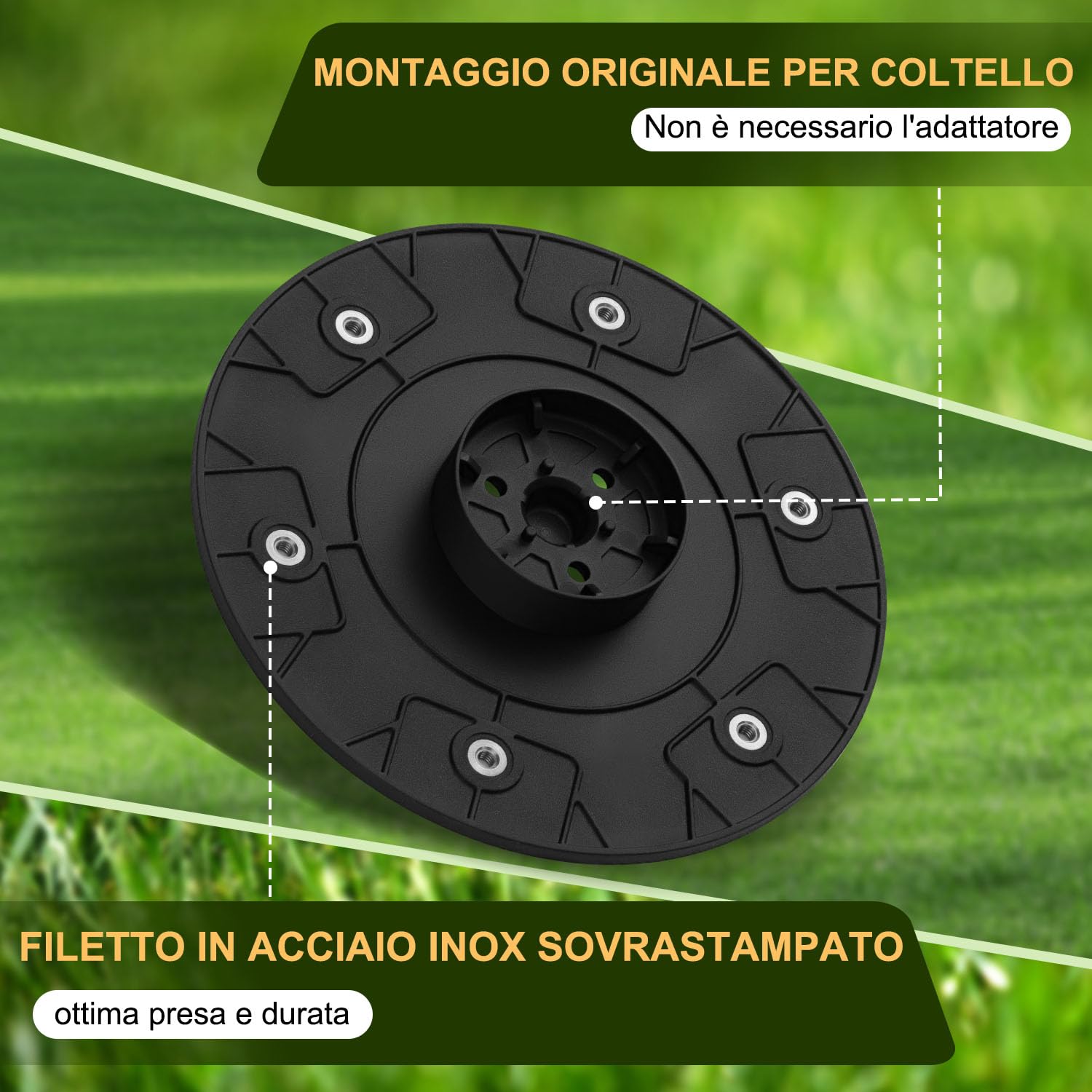 【Taglio Più Efficiente】 Dischi Lama + 6 Pezzi Compatibili con Gardena Sileno City 400 600 / McCulloch ROB S400 S500 S600 S800, Disco Lama per Robot Tagliaerba