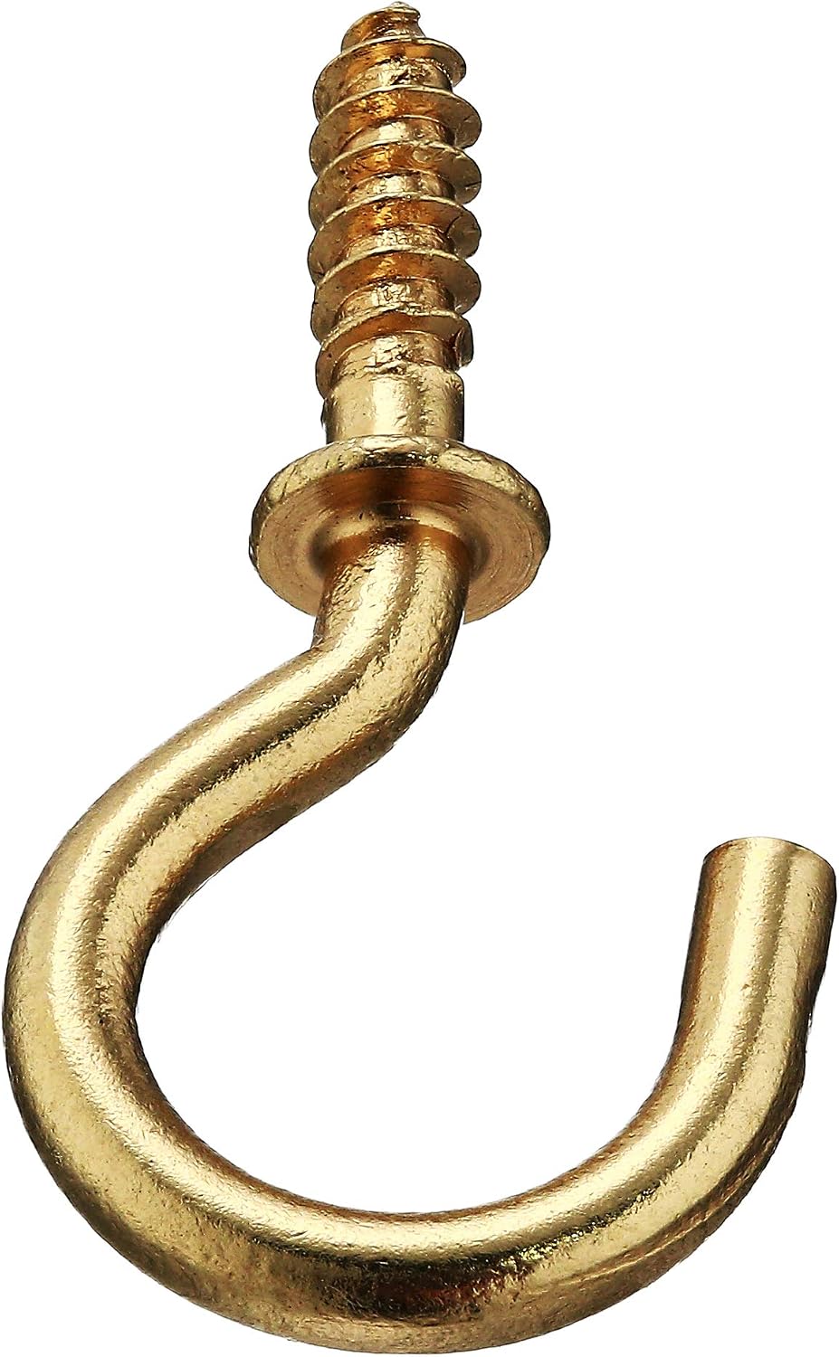 Hardware Essentials 320400 Solid Brass Cup Hooks (5/8-inch) 100 Pack
