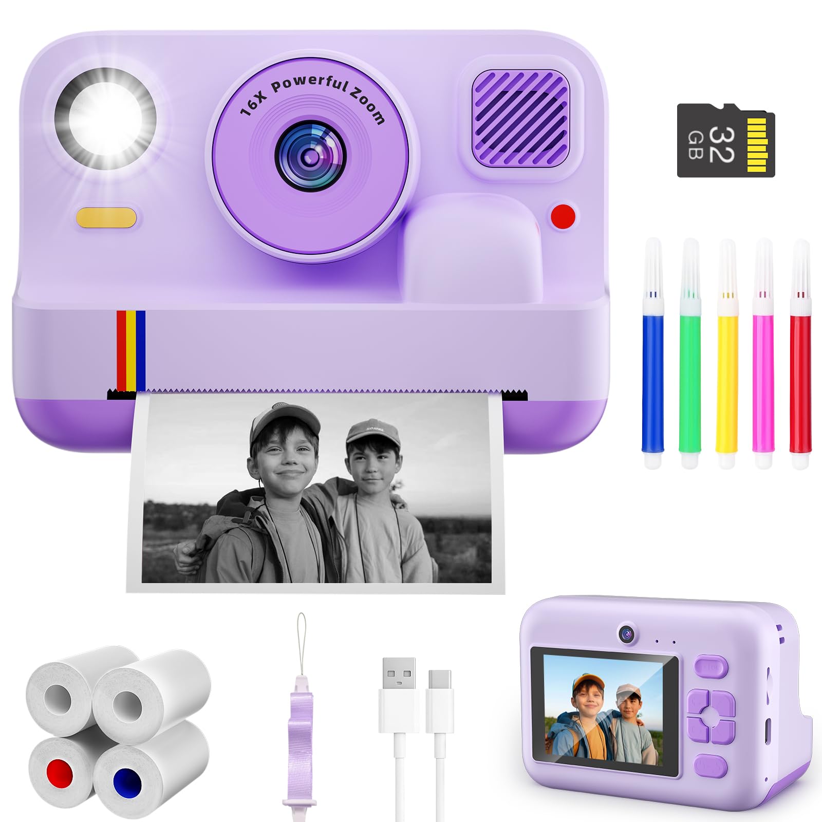 Cowilax Digital Camera for Kids