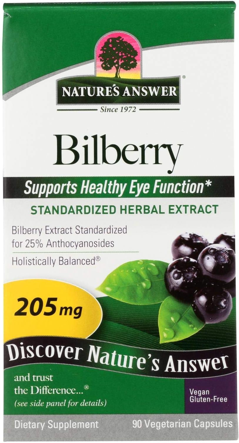Standardized Bilberry, 90-Count