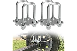 Heavy Duty Square U-Bolts for Trailer Mounting