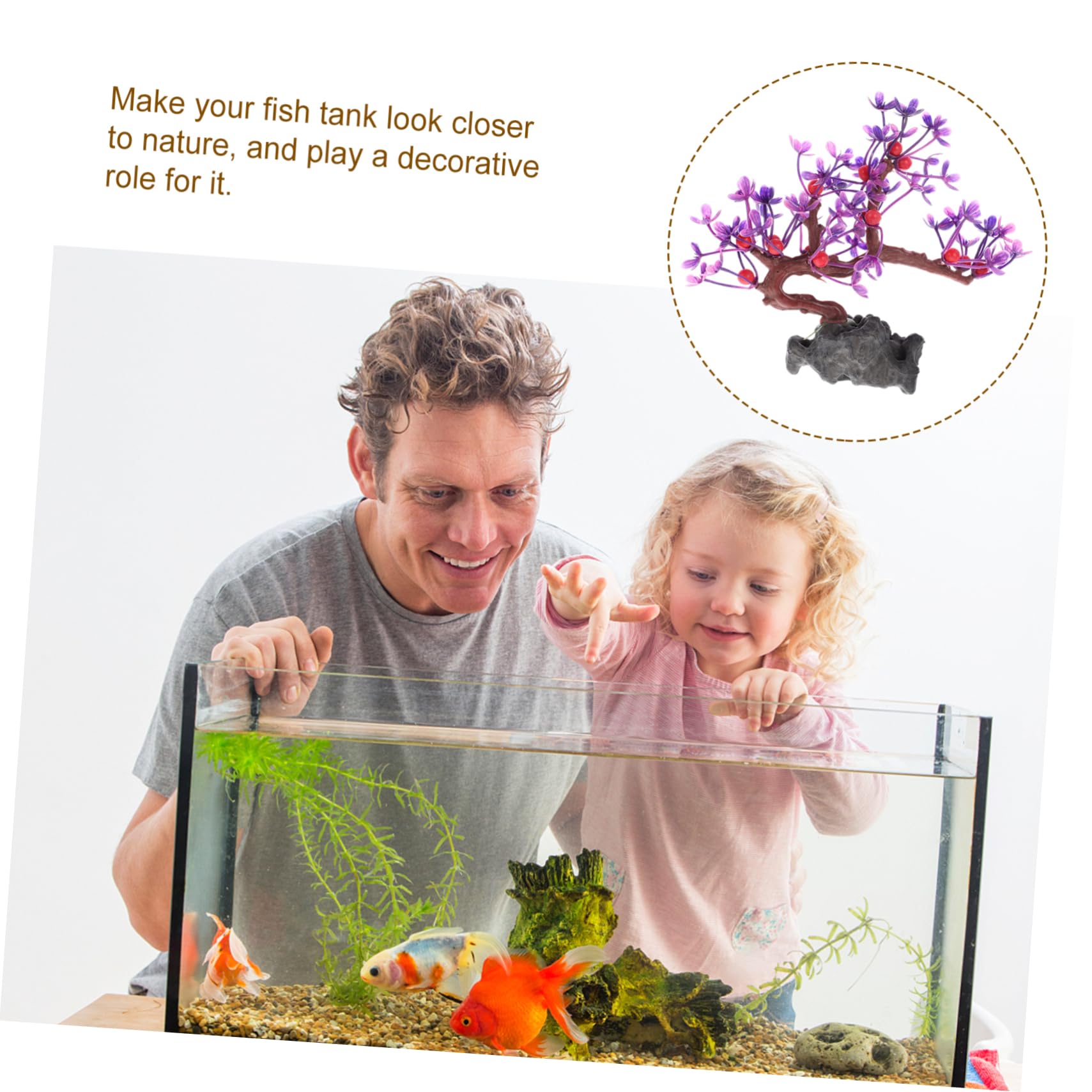 Cabilock 4 Pezzi acquario paesaggistico piante acquatiche Acquario delle piante finte artificiale aquarium aqua liner piscina ornamento vegetale di simulazione decorazione dell'acquario