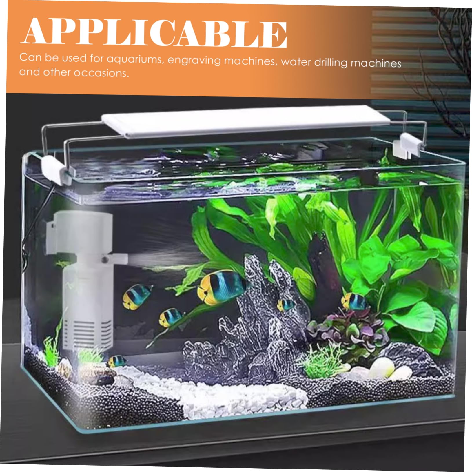 Cabilock 5 Pezzi Pompa Subacquea Miniaturizzata con Rotore Magnetico per Acquari Impeller Sostitutivo Facile da Installare Bassa Rumorosità e Alta Efficienza