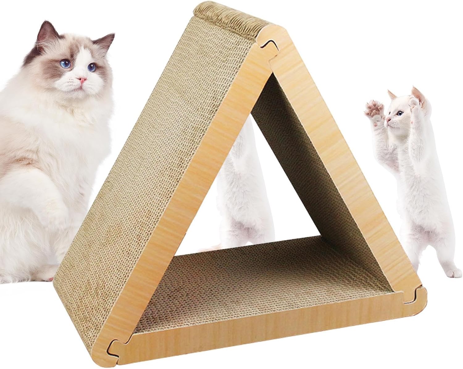 Scratch Pad Cat,Vertical Recycled Corrugated Scratcher for