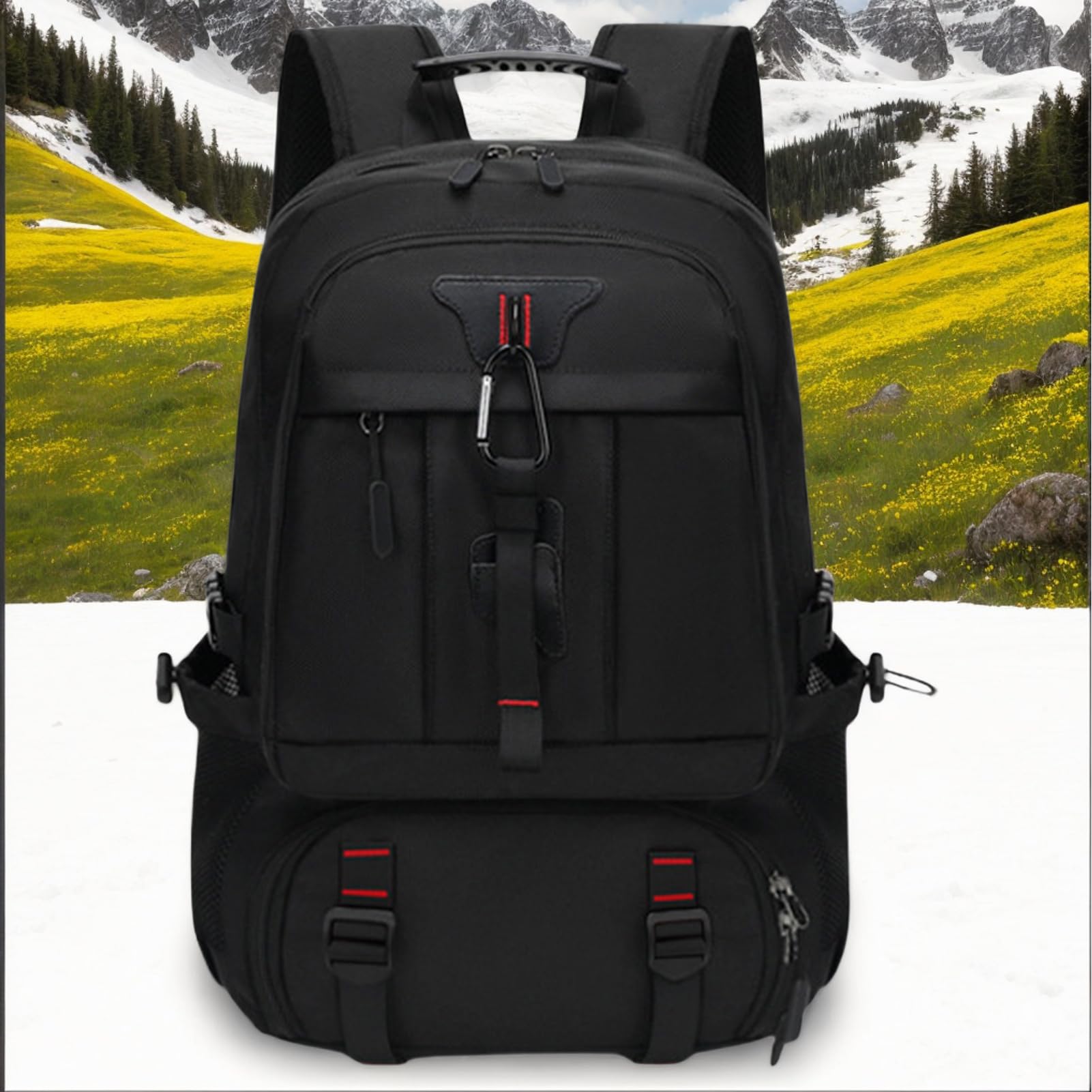 Zaini impermeabili per viaggio Spallacci Regolabili con Porta di Ricarica | Capiente e Traspirante da Trekking per Attività Outdoor Picnic Ciclismo Sport Campeggio Hotel Uomo Donna