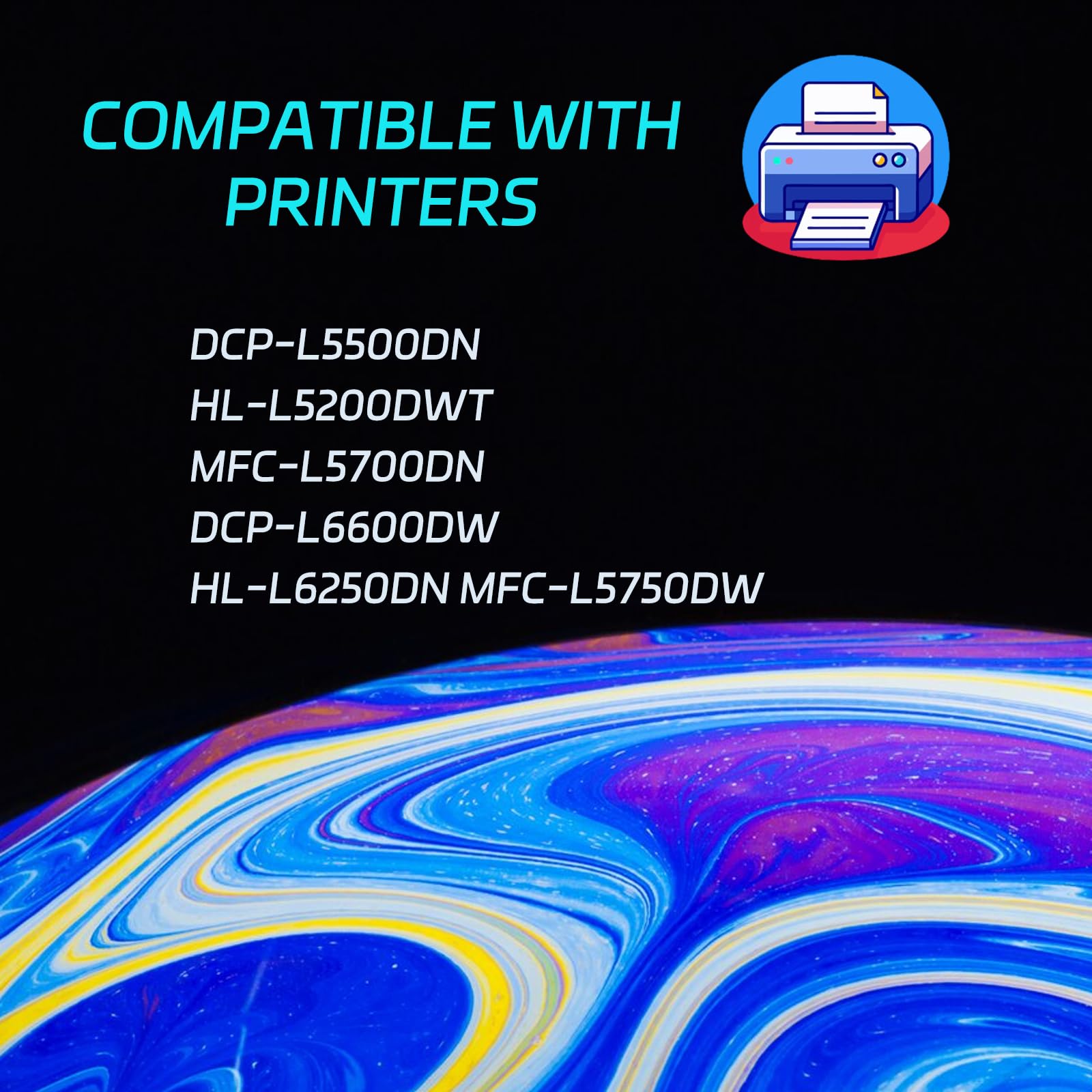 High Yield DV-411 Developer Unit Compatible for Konica Minolta bizhub 223 283 36 363 42 423 Printers, Print Clearly (3 Pack Black)