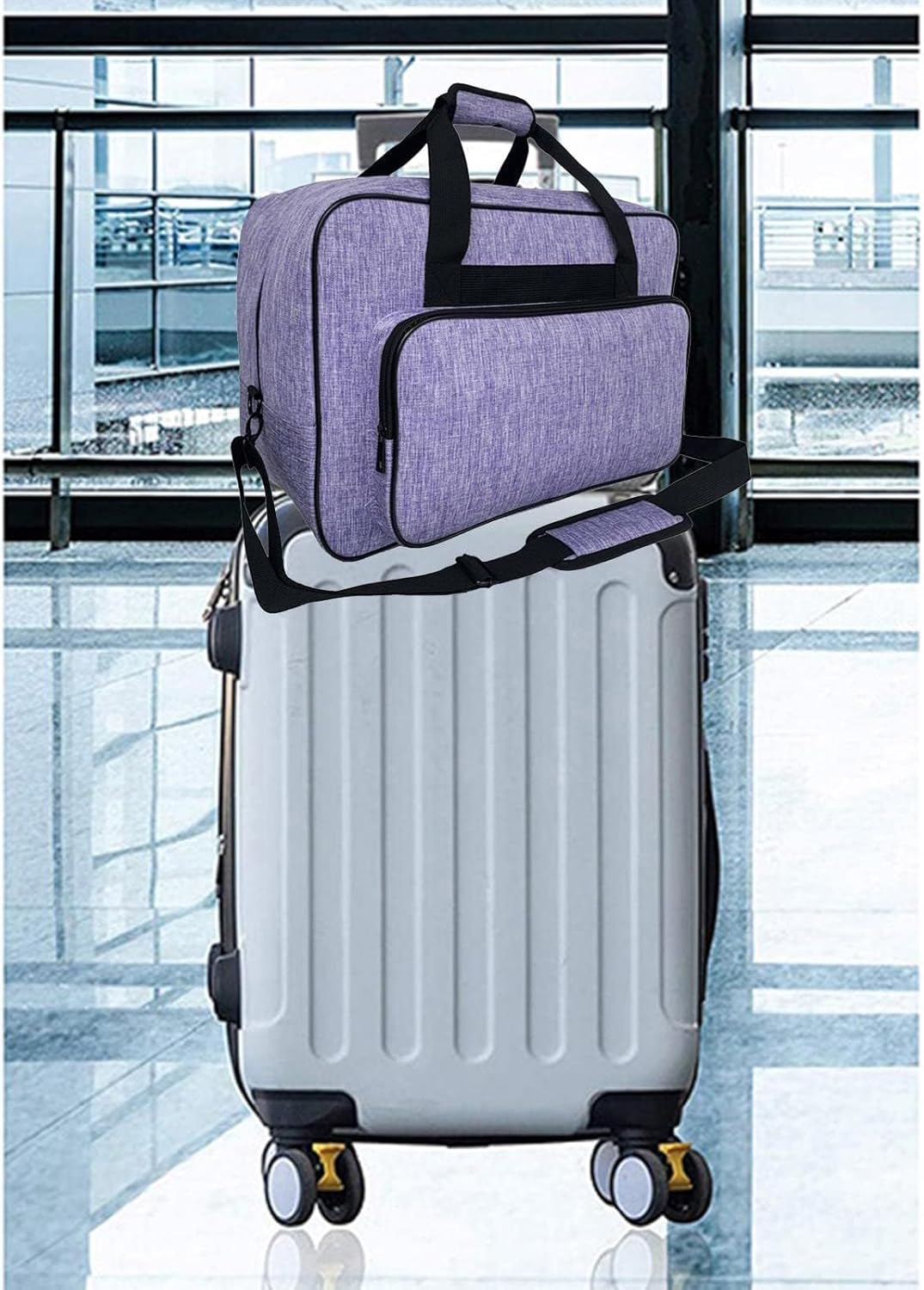Sewing Machine Bag Storage Carrying Case with Pockets for Accessories Case