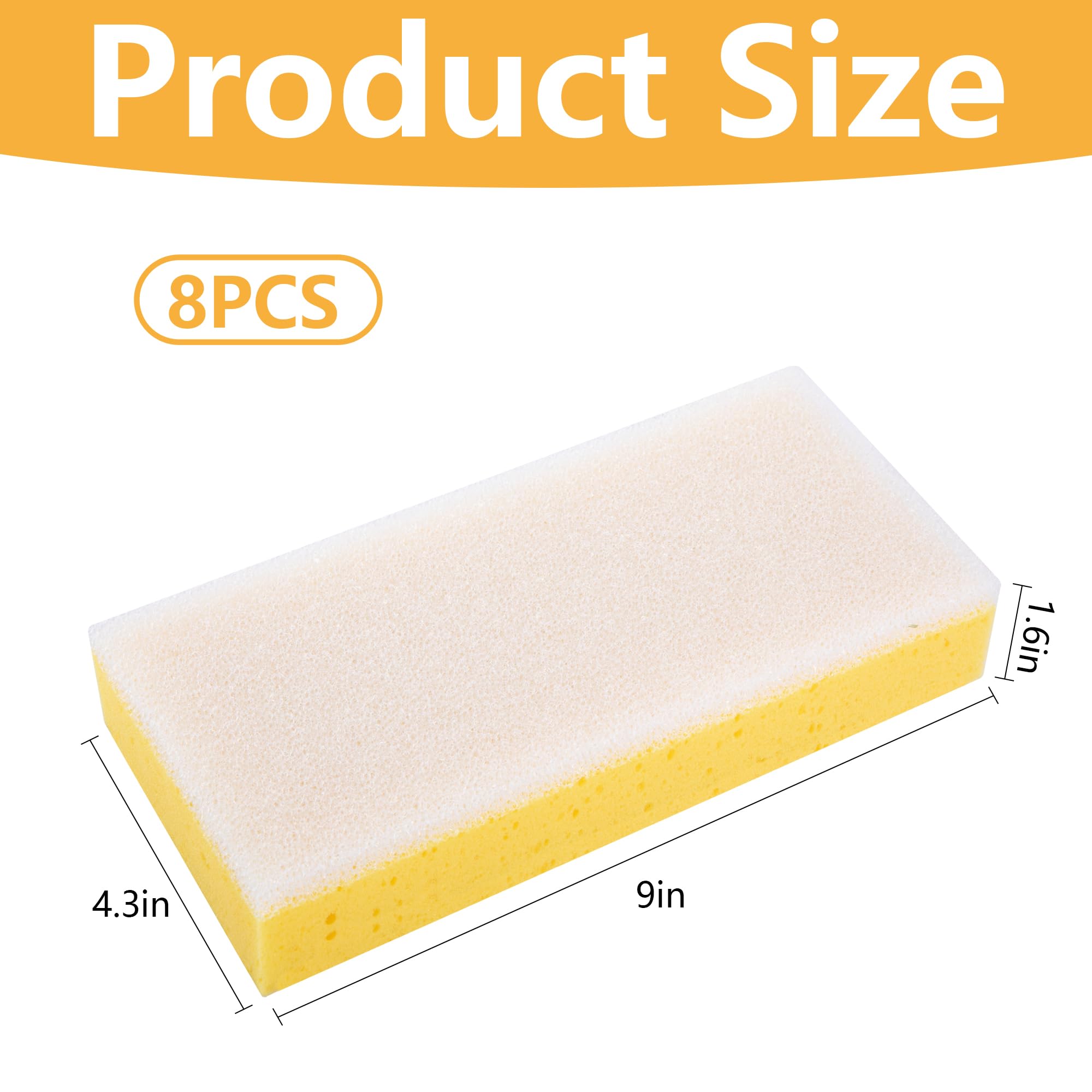Drywall Sanding Sponges - 8 Pack -2