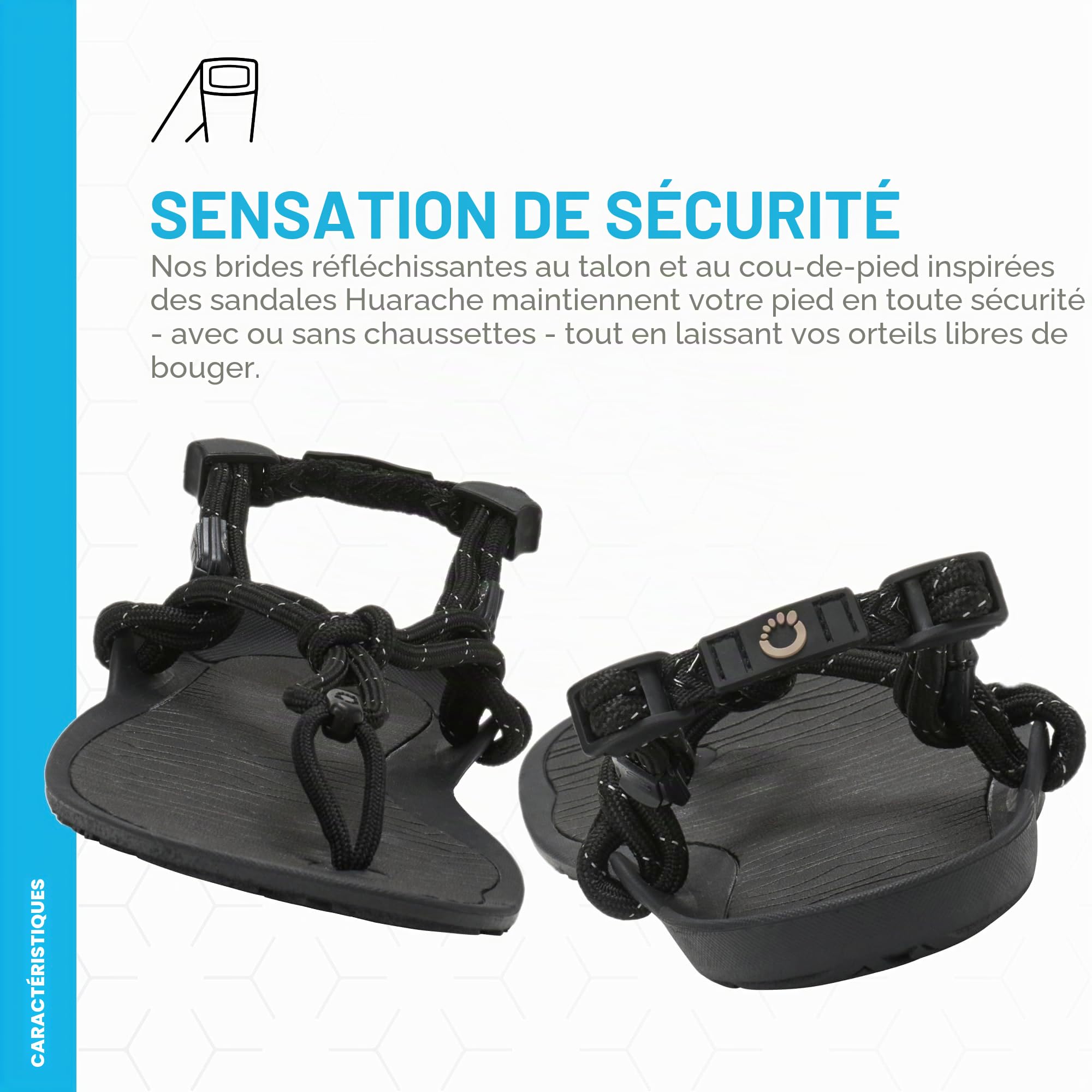 Xero Shoes Aqua Cloud Sandales aquatiques pour hommes