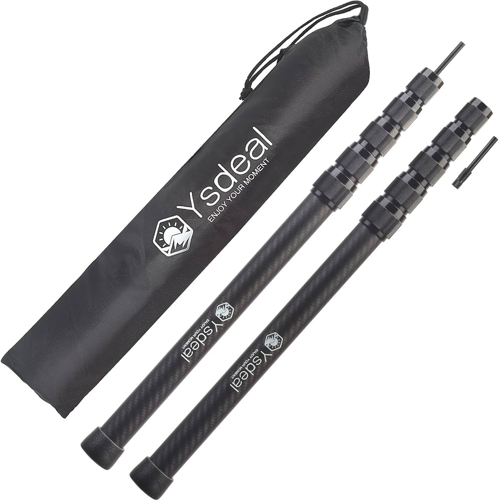 [Ysdeal] タープポール 3Kカーボン Amazon | [Ysdeal] タープポール 3Kカーボン 100%炭素繊維 最大