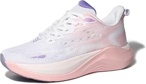 Hawkwell Women's Cloud Zero Active Cushion Breathable Tennis Fashion Walking Sneakers Gym Medical Work Shoes