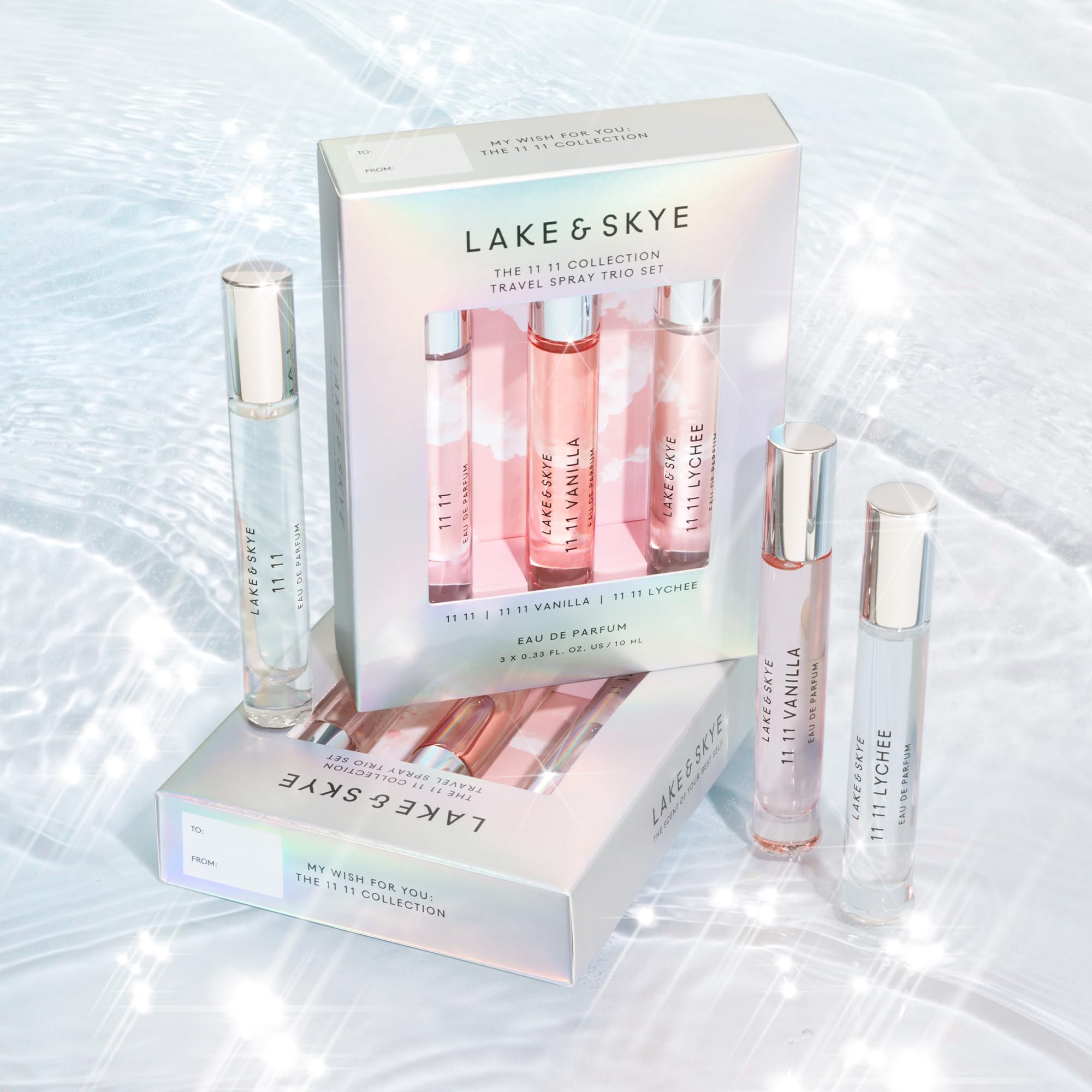 Lake & Skye 11 11 Eau de Parfum Travel Spray Trio Gift Set