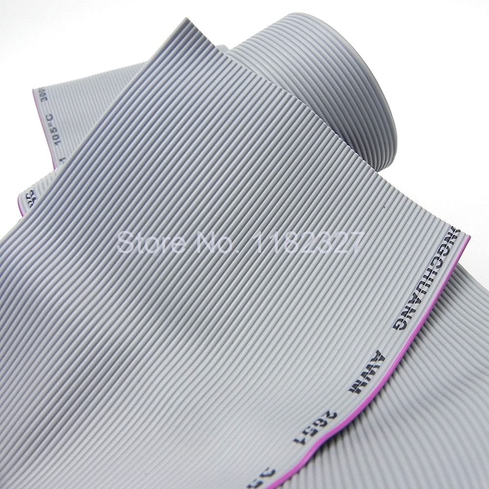 Davitu Wiring Harness - (10 meters/lot) 64pin Ribbon Cable 64 P lint kabel 1.27 MM pitch 10 meters long