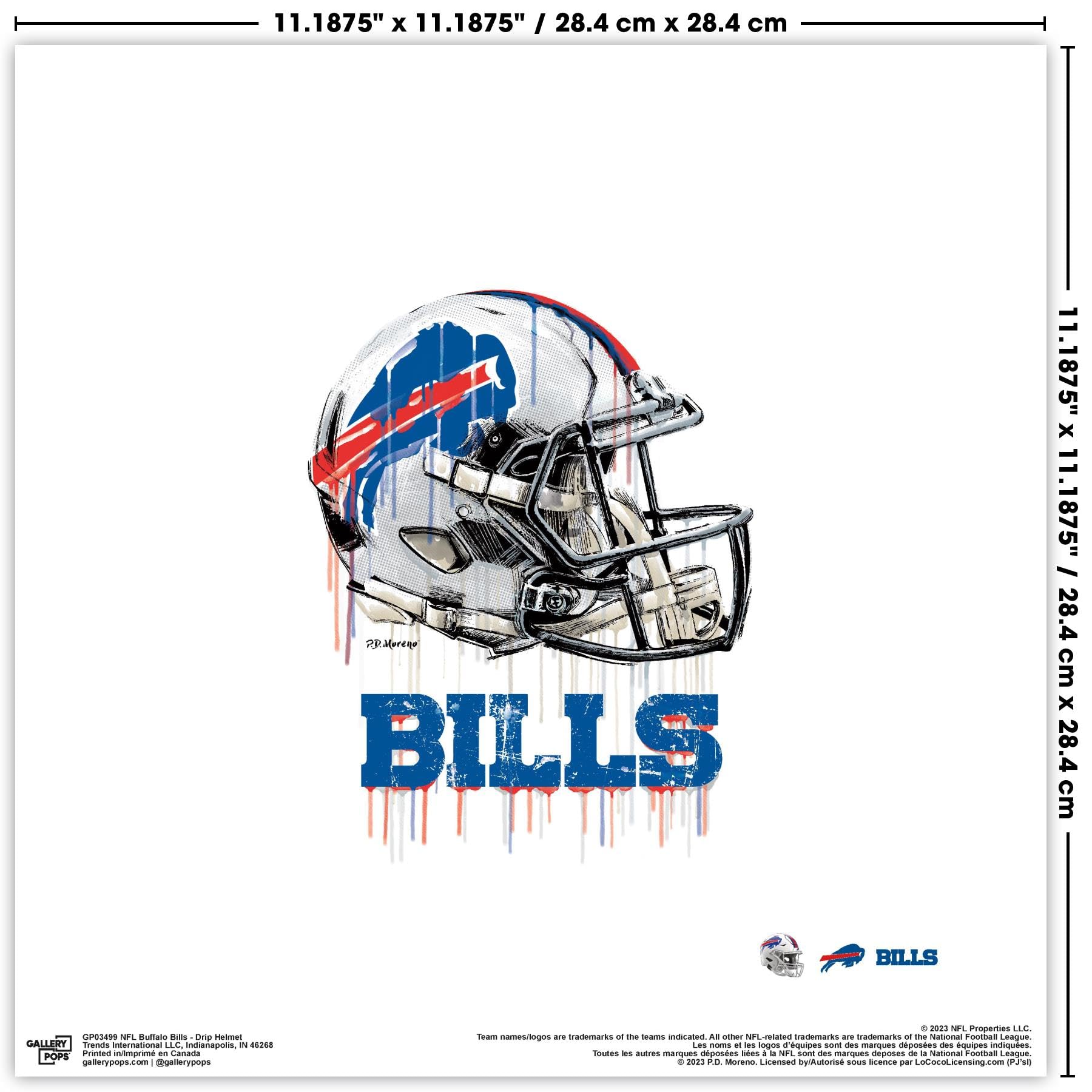 Trends International Gallery Pops NFL Buffalo Bills
