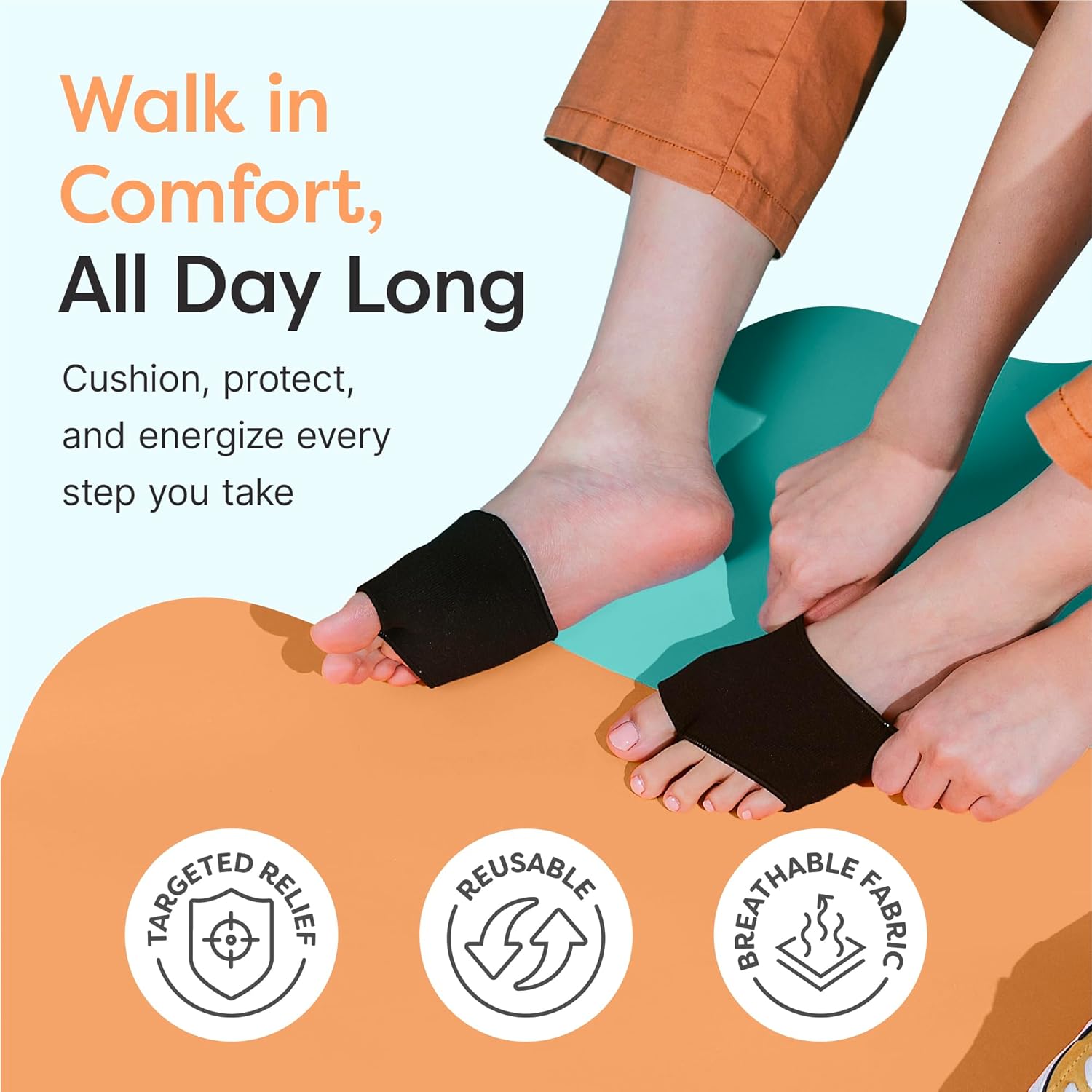 ZenToes Metatarsal Pads Foot Pain Relief Cushions Bhutan Ubuy