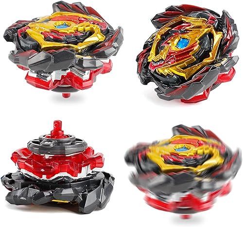 Miniatura 4 de Hozuumo Juego de trompos Gyro Battling Top Burst Gyro, con lanzadores de giroscopio y mango, juego de combate, regalo para niños, B-145