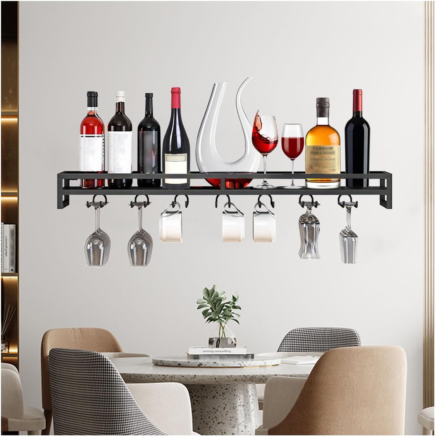 山崎実業(Yamazaki) 【 完成品 ストッパーのみ要取付 】 調味料ラック