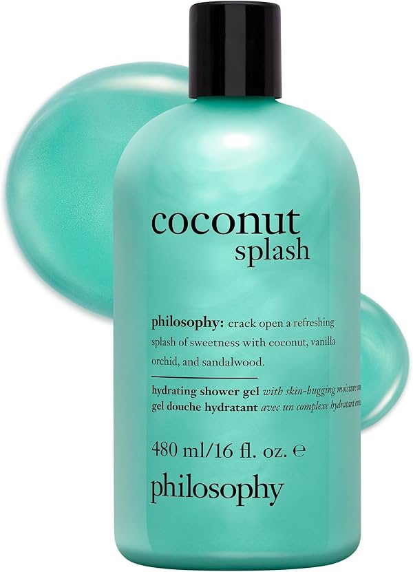 Geles de baño y ducha hidratantes philosophy scent-sational - limpia eficazmente, calma y conforta la piel seca - fórmula vegana y libre de crueldad 16 Fl Oz (Paquete de 1)