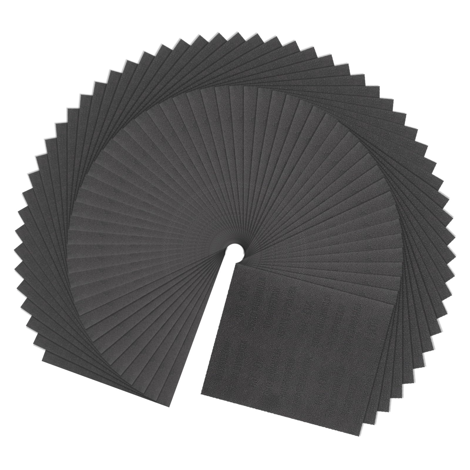 QUARKZMAN 100 Pezzi Carta Vetrata Grana 220 9 X 11 Pollici Supporto Kraft Peso C Carburo Di Silicio Per Levigatura Umido/Secco Finitura Legno Metalli Lucidatura Auto