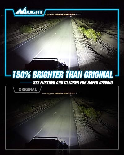 Miniatura 3 de Nilight Bombillas HID D4S, 6000 K blanco diamante D4S de repuesto súper brillante de haz alto bajo D4S HID bombilla para faros delanteros para