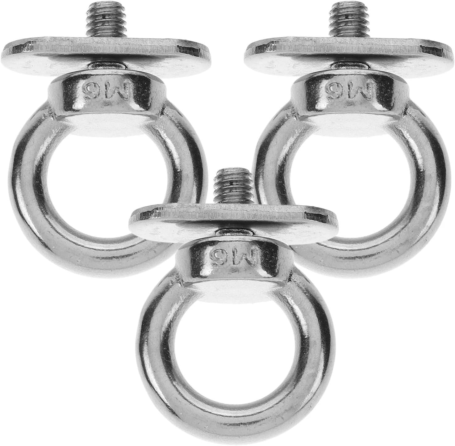Kayak Rail Eyebolts Stainless Steel Track Mount Tie Down Eyelet Marine Grade 316 for Kayak Canoe Boat Load Bearing Corrosion Ideal for Fishing/Recreational Kayaks.