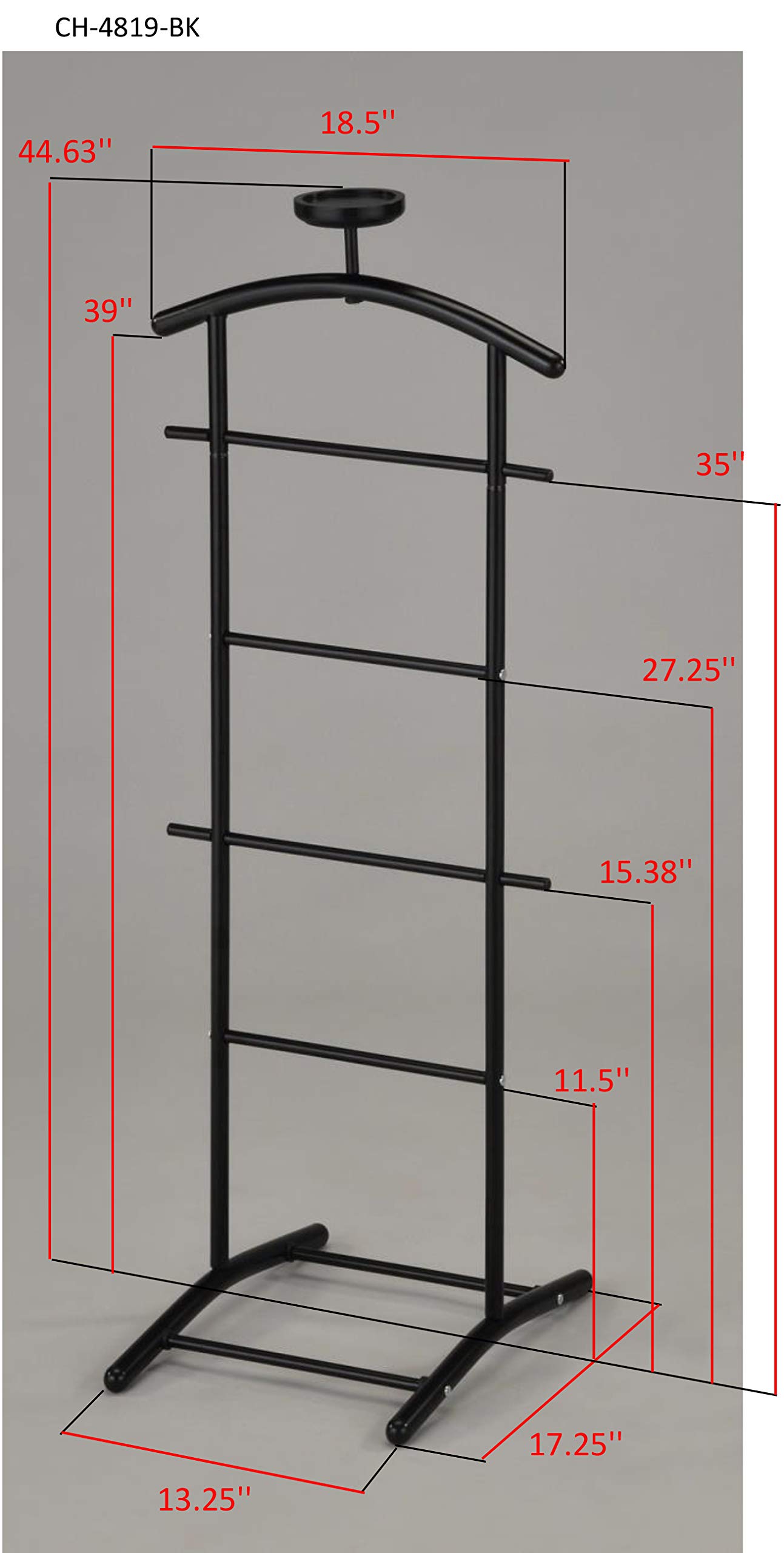 Buy Kings Brand Furniture Menros Metal Suit Valet Stand, Clothes Rack