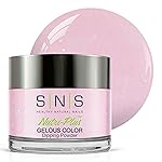 SNS Nail Dip Powder, Gelous Color Dipping Powder - Chloe (Natural, Nudes/Pastel, Lavender, Shimmer) - Long-Lasting Dip Nail Color Lasts 14 Days - Low-Odor & No UV Lamp Required - 1.5oz
