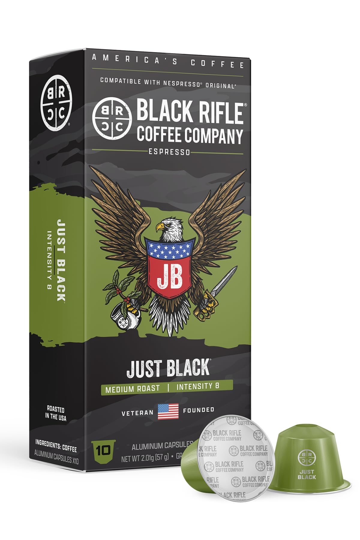 Amazon.com: Black Rifle Coffee Company 30ct Just Black Espresso