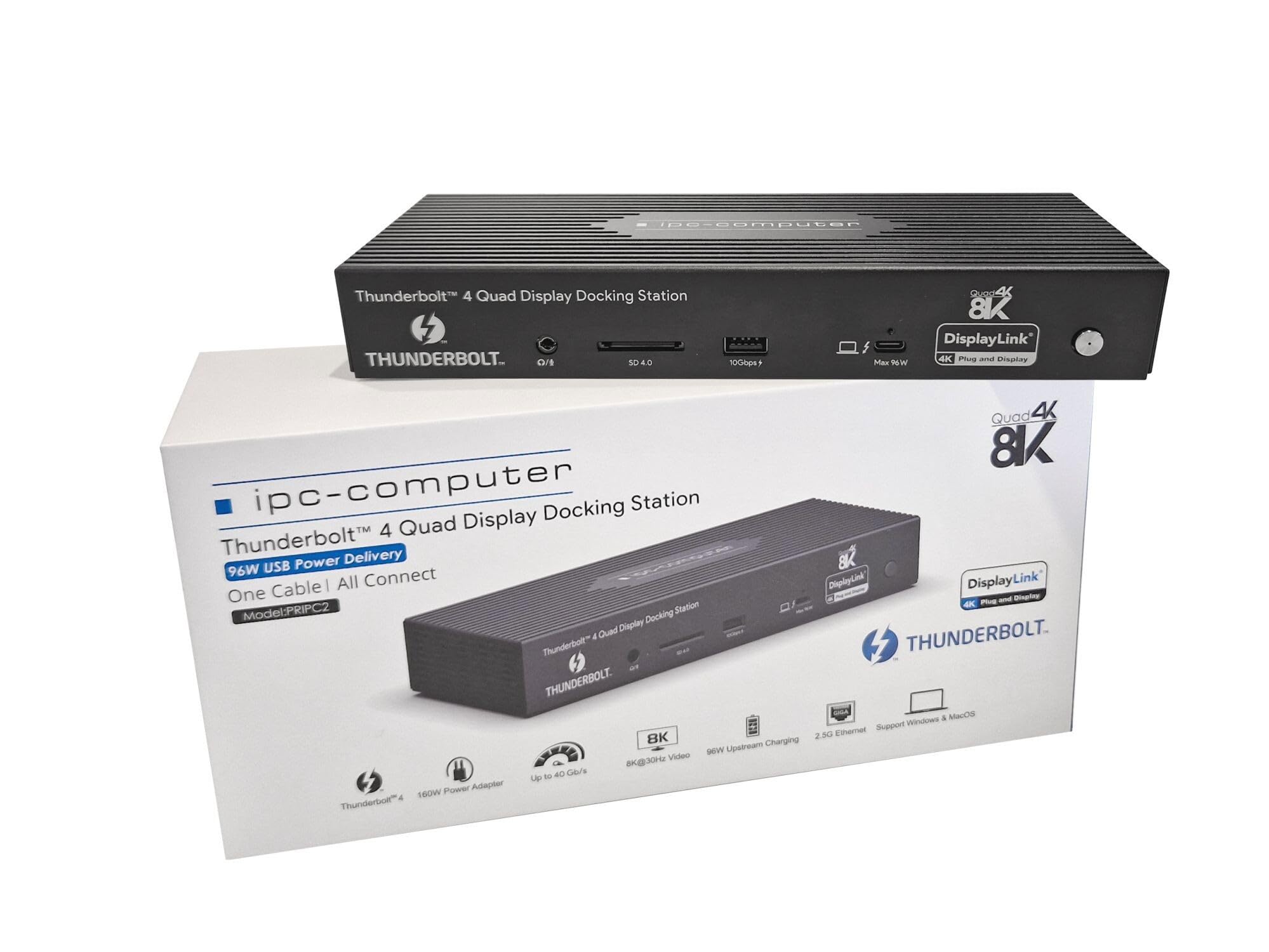 IPC-Computer PRIPC2 Original Thunderbolt 4 Port Replikator inkl. 160W Netzteil