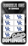 MasterPieces Game Day - NCAA Kentucky Wildcats - 28 Piece Team Logo Double Six Domino Set