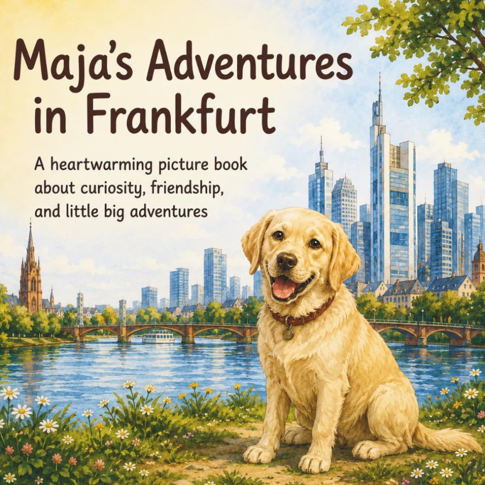 Maja’s Adventures in Frankfurt am Main: Picture book for children