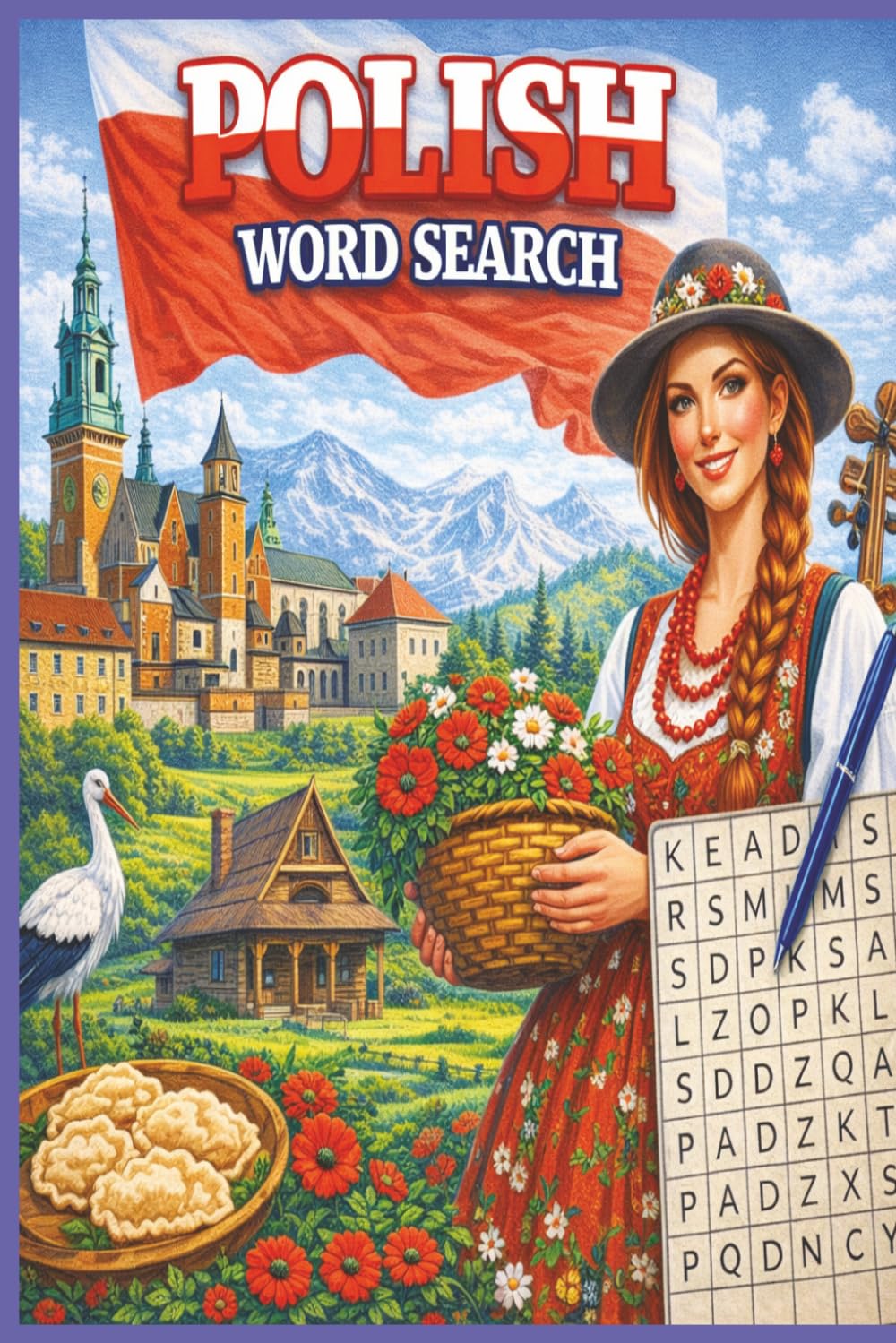 Polish Word Search: Learn and Explore Polish Vocabulary with Word Search Puzzles for Teens and Adults