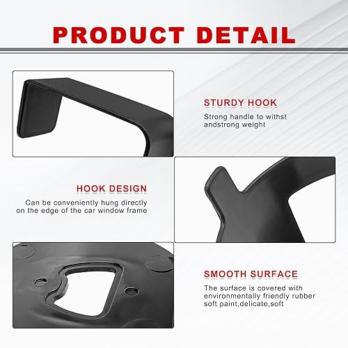 Miniatura 4 de 2 portavasos negro, impermeable y duradero, portátil, multifuncional, se adapta a la mayoría de tamaños de tazas, portavasos que se adaptan a la