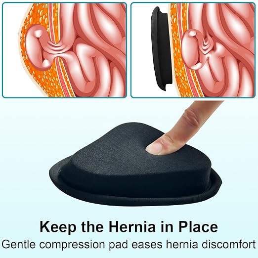 Faja hernia inguinal ajustable para hombres y mujeres miniatura 8
