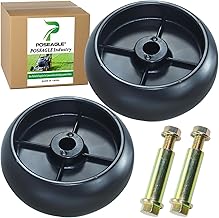 2 Pack GX10168 Deck Wheel Replaces GX10168 for John Deere 107H 107S 155C 1642HS D155 L110 L2048 L2548 LA100 LA105 LA110 LA115 LA165 S2554 X125 X126 Z245 Z255 Z315 Z320 Tractors