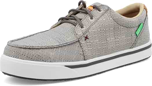 靴 WORKER MOC Amazon.com: Twisted X Men's Work Kicks, Moc Toe Nano Toe