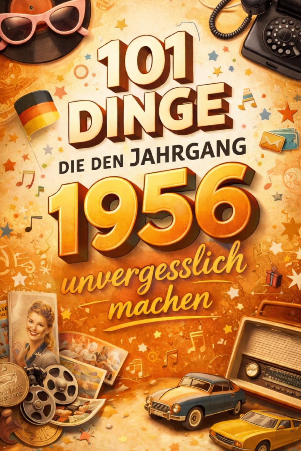 101 Dinge, die den Jahrgang 1956 unvergesslich machen :Erinnerungen aus Kindheit, Jugend und Erwachsenwerden – Das perfekte Geschenk zum 70. Geburtstag