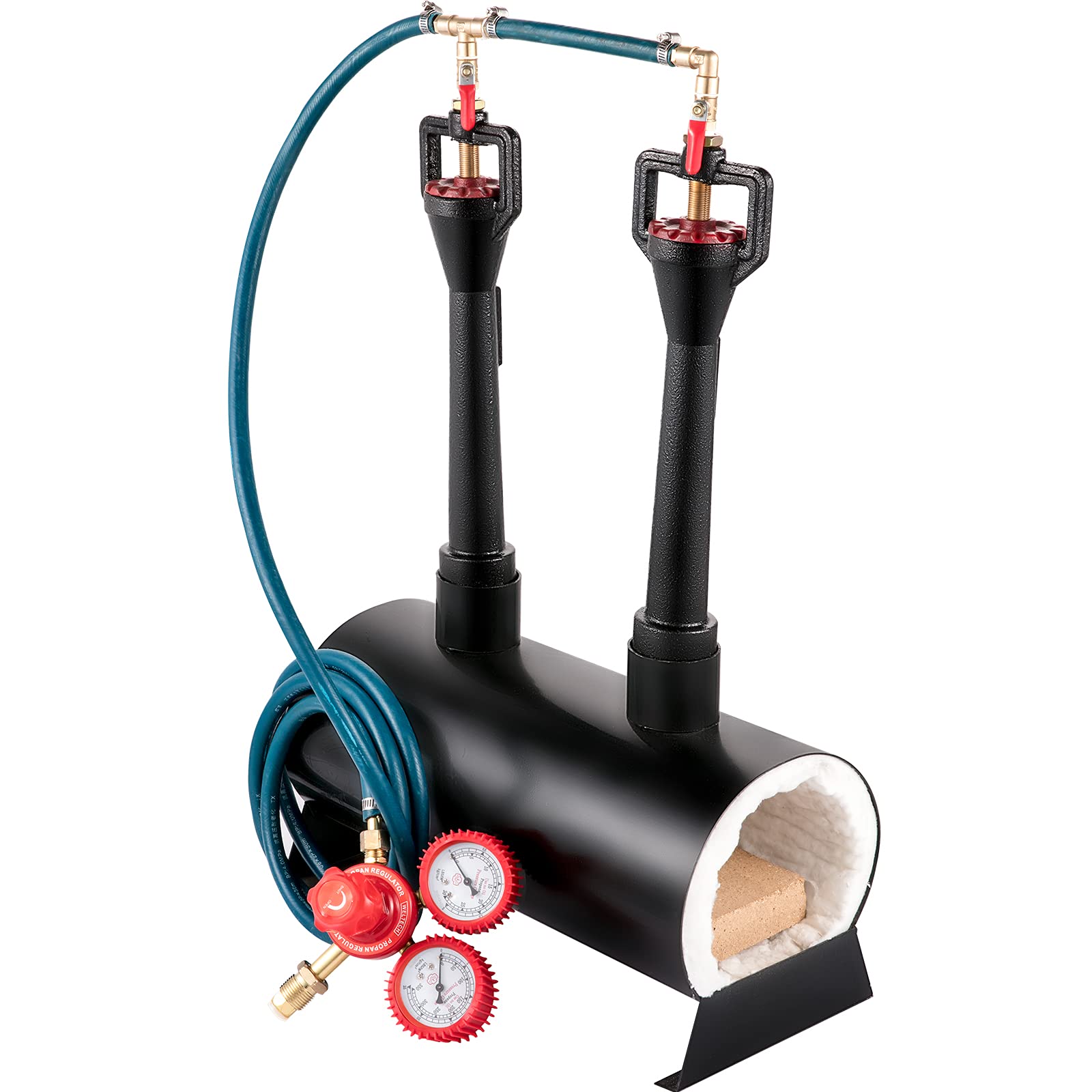 VEVOR Propane Knife Blacksmithing with Dual Burners