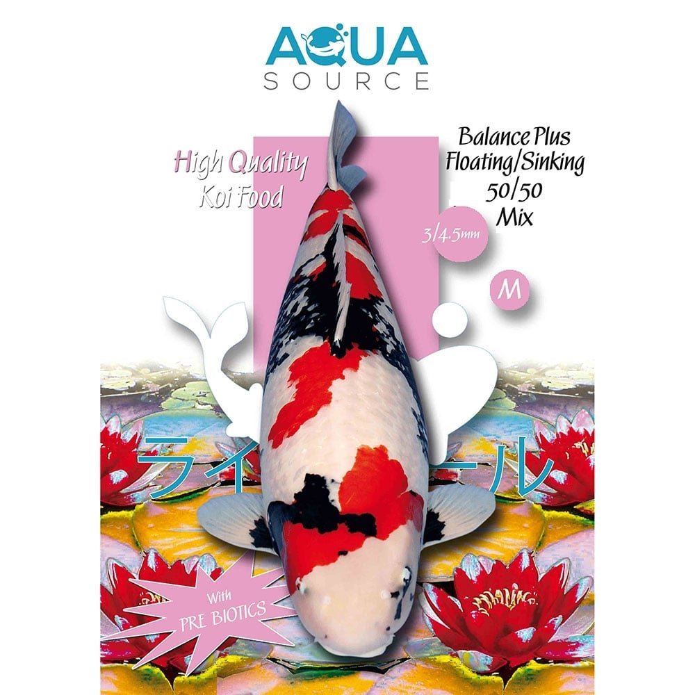 Aqua Source Balance Plus Sinking/Floating 50/50 Mix Koi Food 3kg