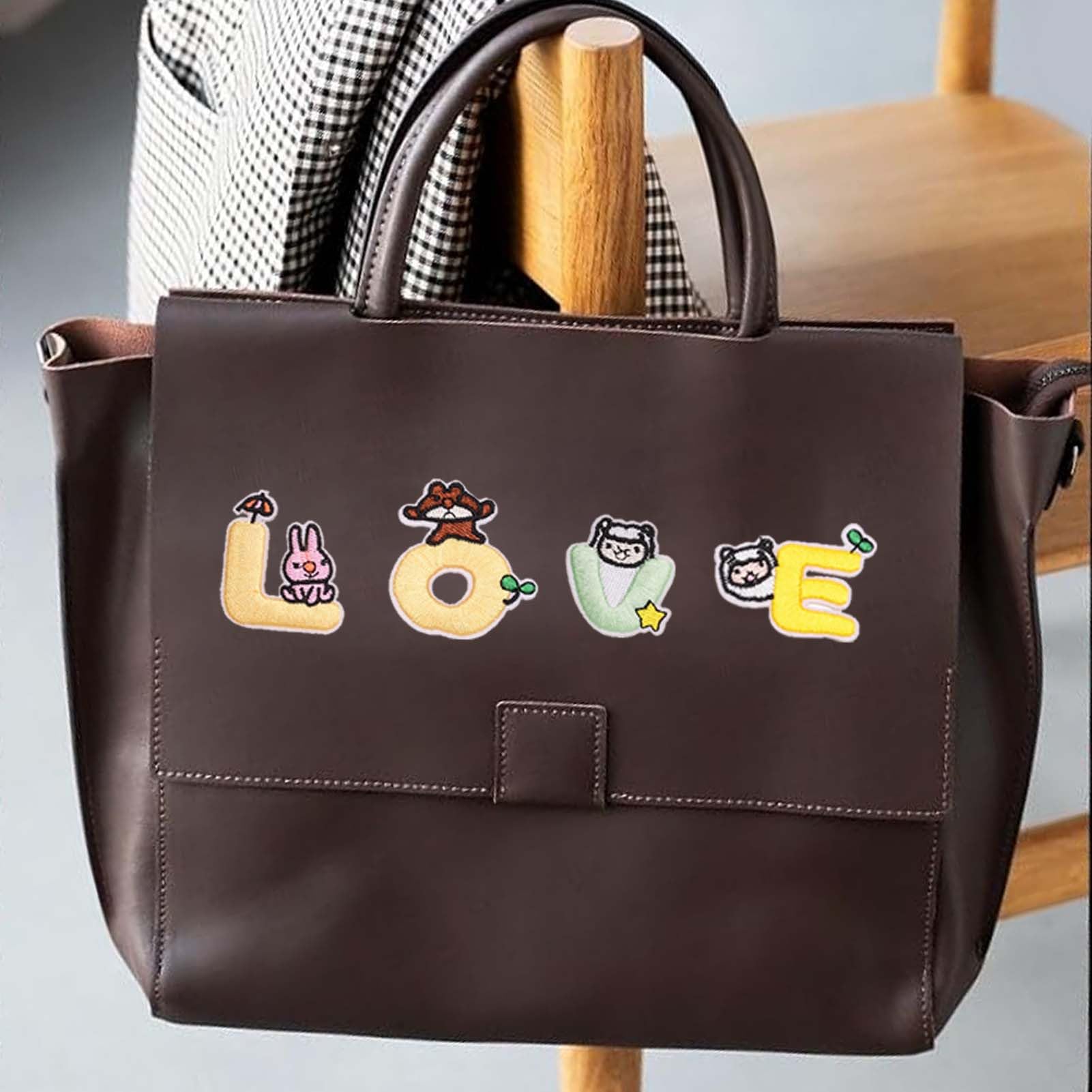Embroidered Patches für Kleidung 26-teilige dekorative Aufnäher