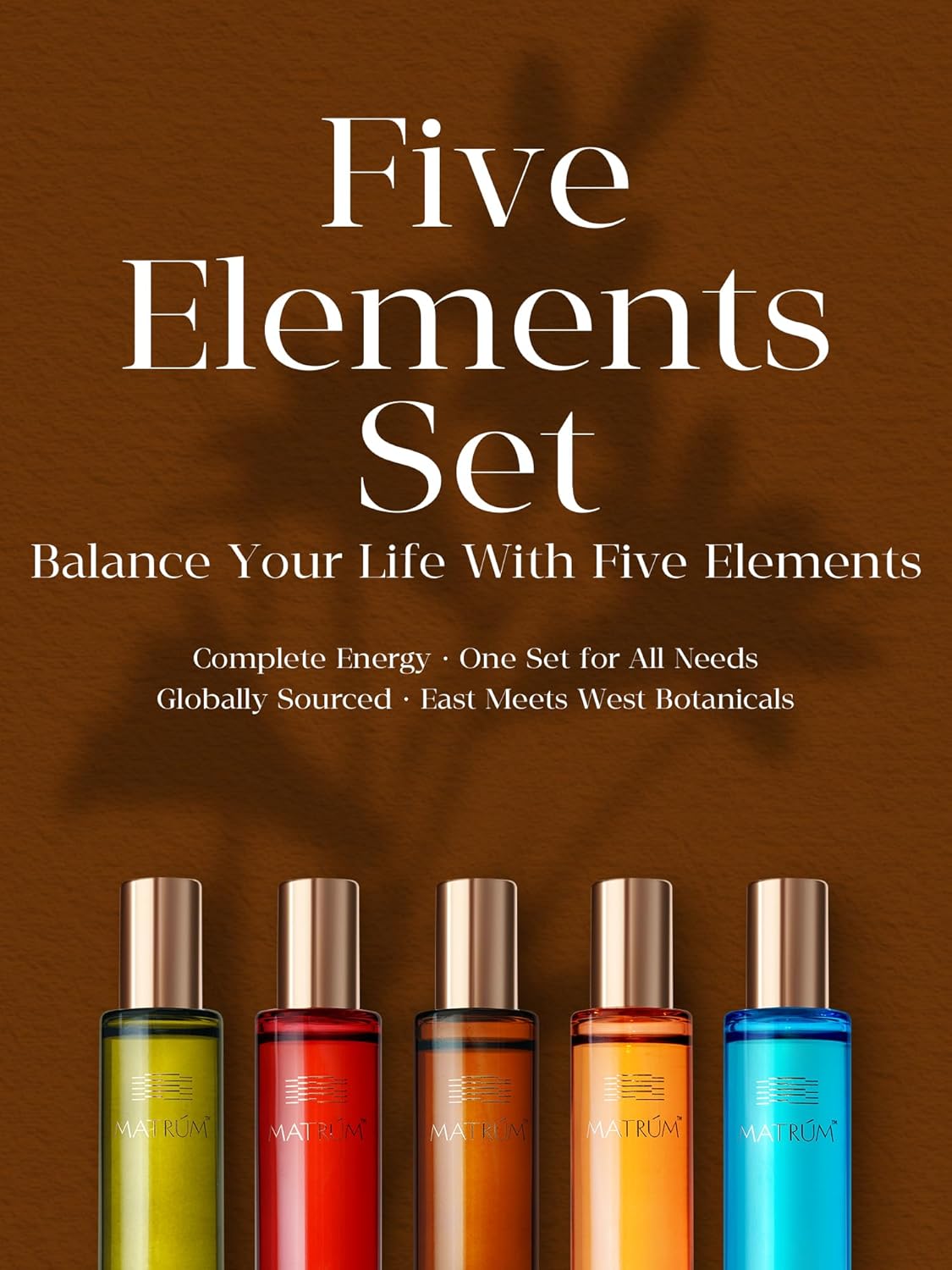 Five Element Essential Oil Roll-On Set – 100% Pure Aromatherapy Blend for Stress Relief, Anxiety Ease, Relaxation & Sleep Support, Circulation & Balance, Self-Care Gift, 2.5 Fl Oz - Image 3