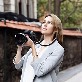 Runhike Camera Strap Compatible with Fujifilm x100vi,xt30 ii, x100v,xs10,x-s20,x-s20,x-t1,xt2,Nylon Climbing Rope Camera Neck Shoulder Strap Compatible with Fujifilm Camera