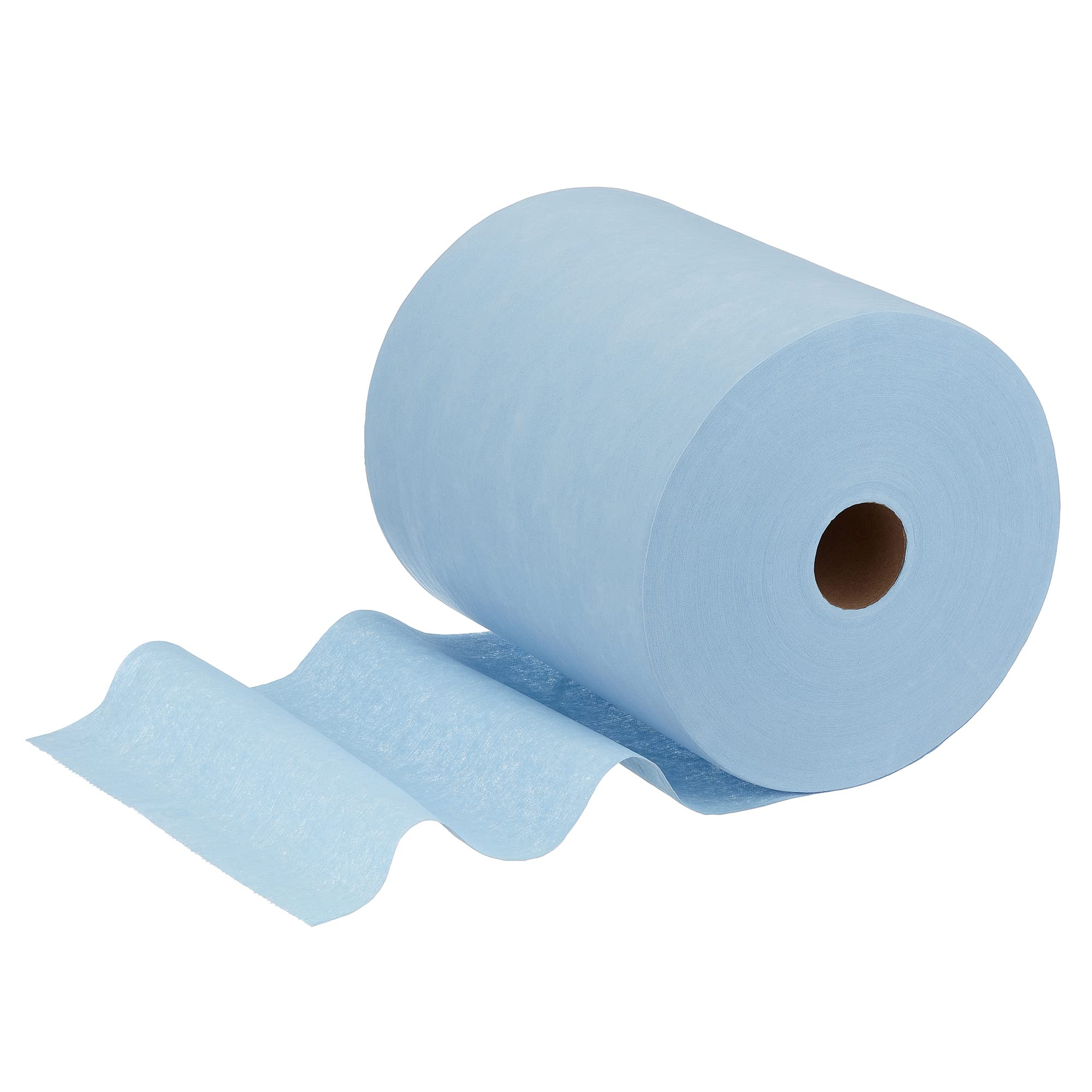 WypAll X60 General Clean paños en rollo notable 8371 - Paños de limpieza azules - 1 rollo notable azul x 500 paños de limpieza azules de 1 capa