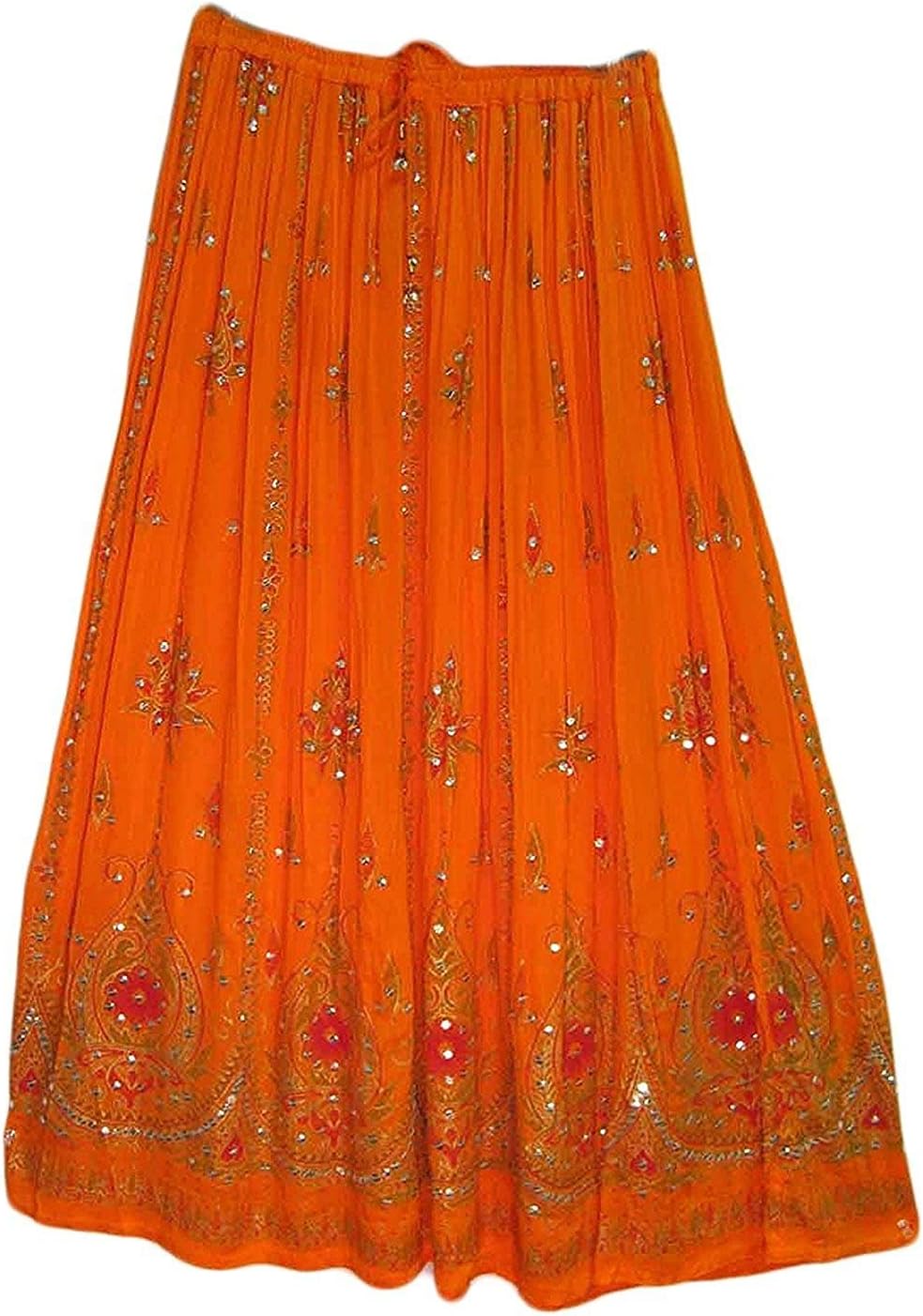 Fashion Passion India Womens Long Skirt India Traditional Clothing Designer for Spring Summer