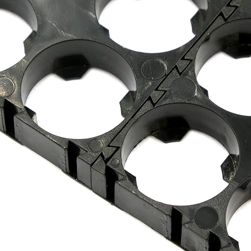 Miniatura 2 de 3x5 Cell/4x5 Cell/2xCell/3xCell/18x6x50x1 Cell 18x6x50 Baterías Espaciador Radiante Shell Soporte de calor de plástico (30 piezas 3x5 celdas)