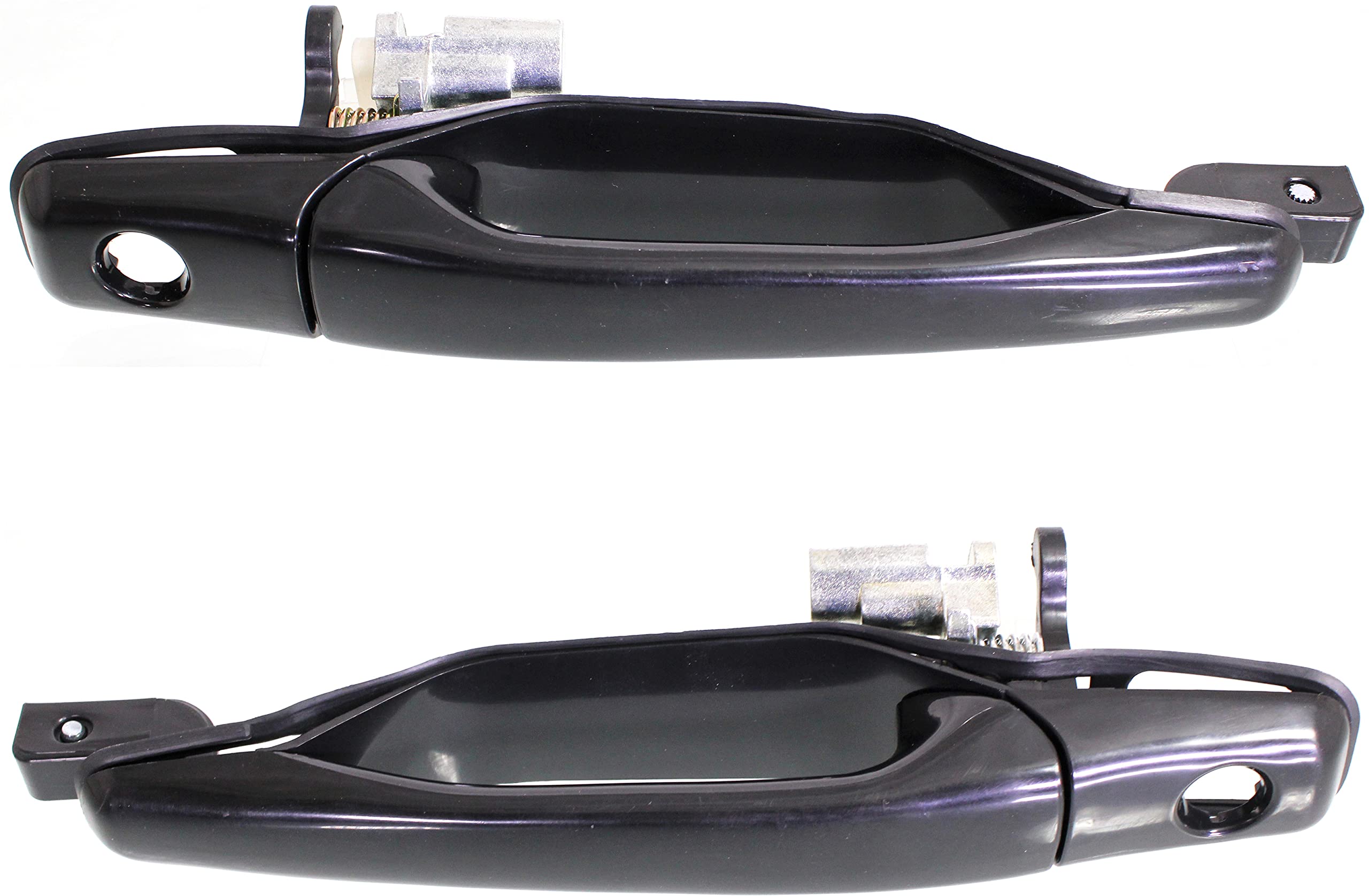 Garage-Pro Front Exterior Door Handle Compatible with 2002-2007 Mitsubishi Lancer and 2003-2006 Mitsubishi Outlander, Set of 2, Driver and Passenger Side