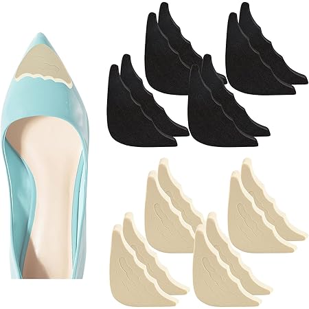 2/1 Pairs Shoe Filler Inserts For Loose Shoe Toe Filler Cushion Inserts Shoe Big Toe Cushion Filler Make Shoes Fit Prevent Heel Sliping Men Women